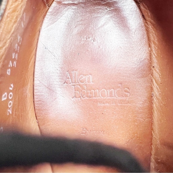 Allen Edmonds Straight Tip Bal Black Leather Calf Skin 901 Oxford Dress Shoes 13 main image 8